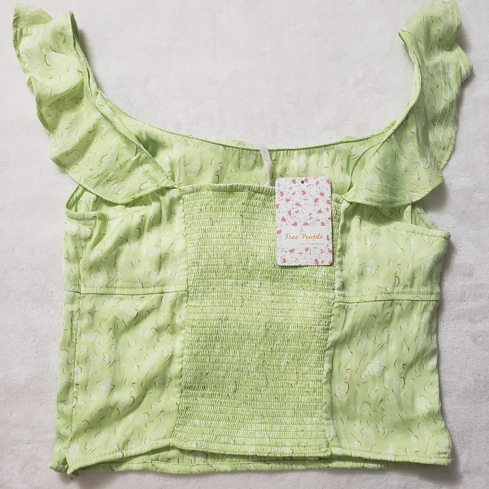 Free People Dressy Crop Tank Top Size XS